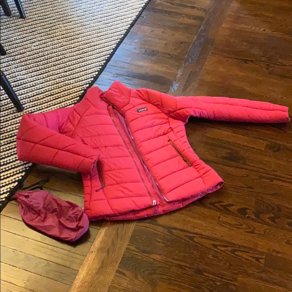 Pink Patagonia Puffy Jacket